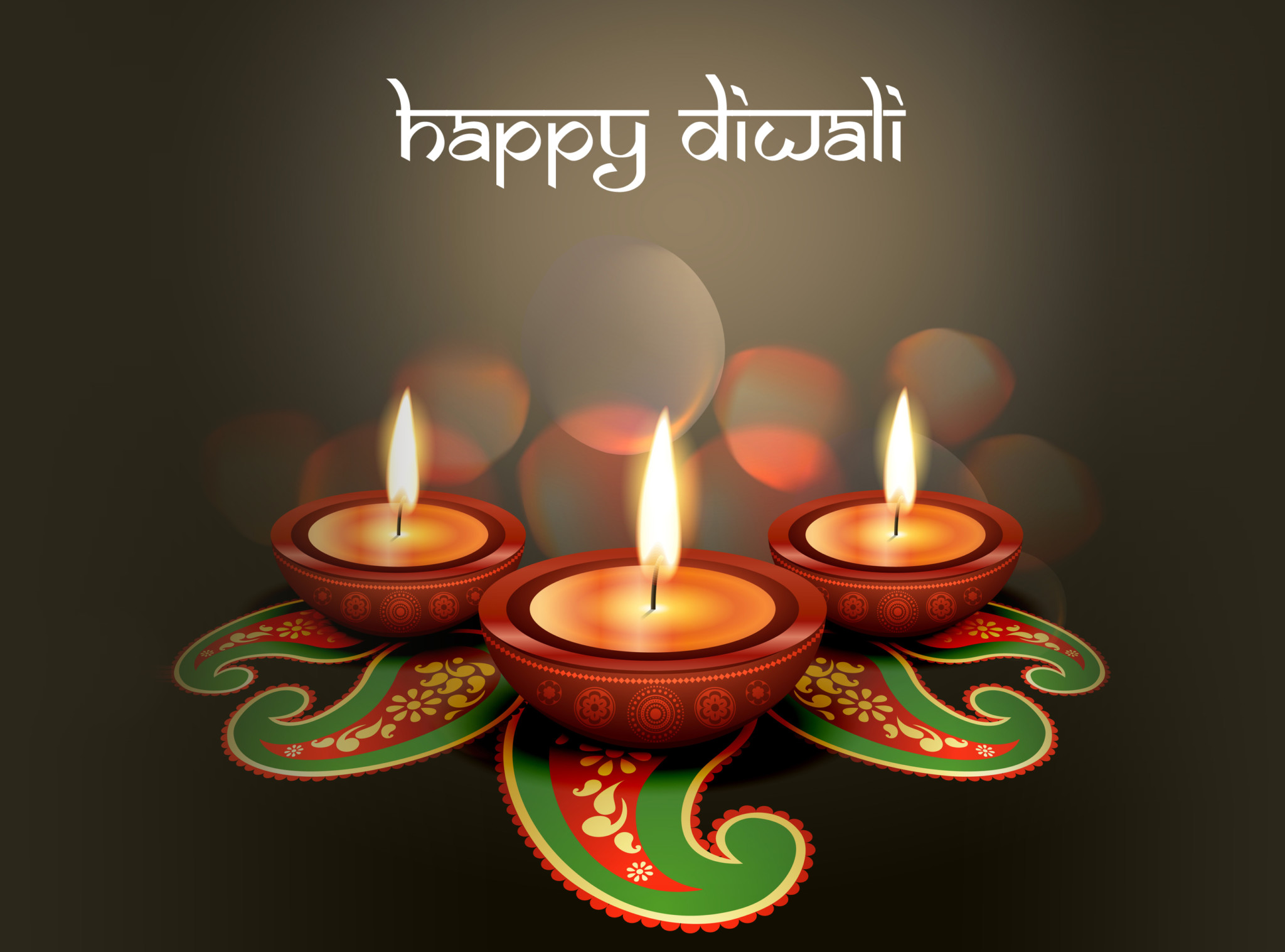 indian festival diwali vector background