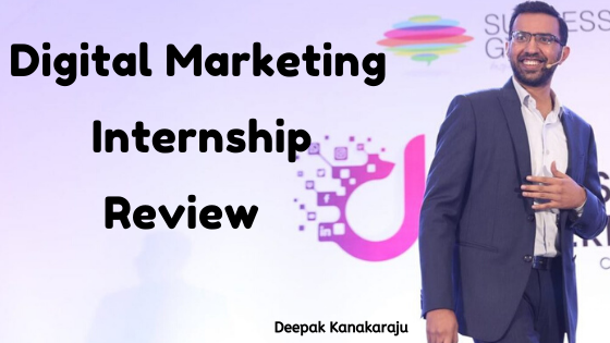 Digital Deepak Internship Review