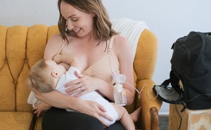 nursing pumping bra